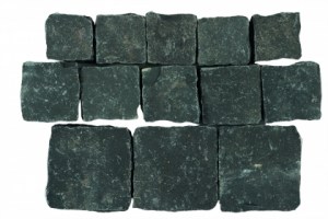 Vietnam basalt platinus 10-10x6-8cm - per ton A. van Elk BV